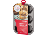 Judge Non-Stick Cupcake & Muffin Tin (6 Cup / 7 x 3cm)